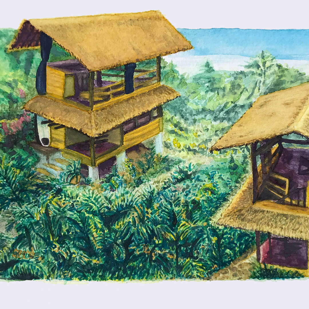 Arsen Art Studio Ecolodge Watercolor