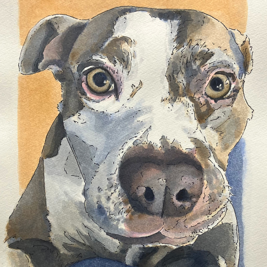 Arsen Art Studio - Pet Portrait of Penny