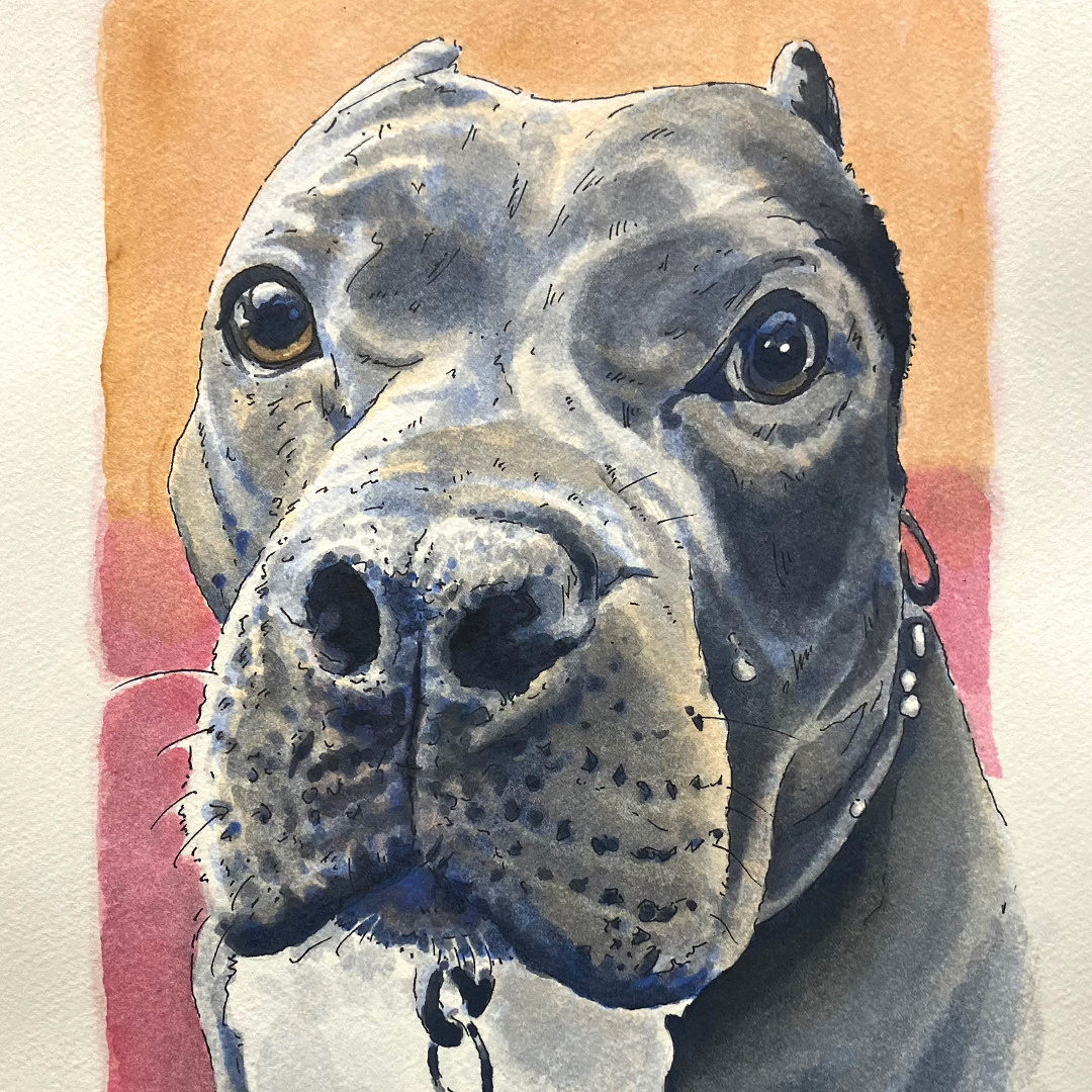 Arsen Art Studio - Pet Portrait of Penny